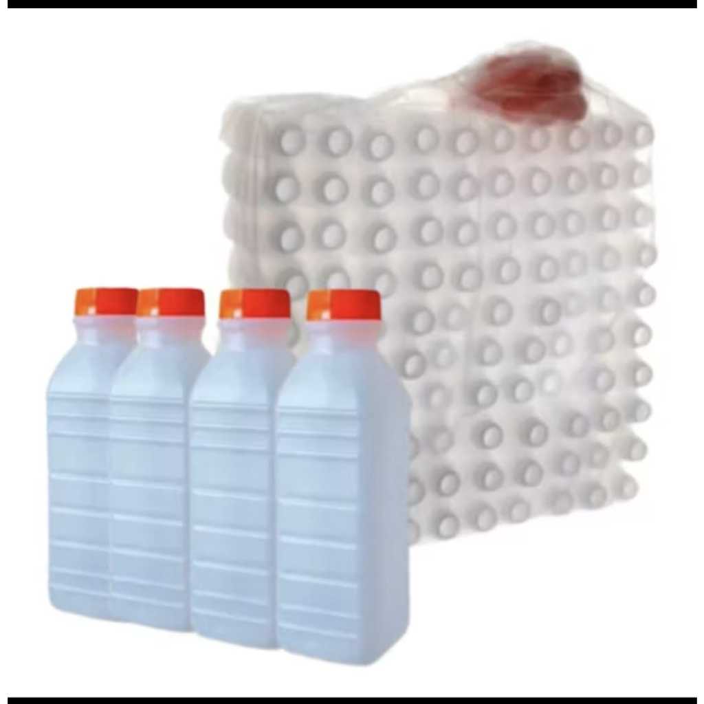 25 Garrafas Plástica Transparente Descartável De 500-ML E 1-L Ideal Para Caldo De Cana, Sucos, agua De Coco, Bebidas.