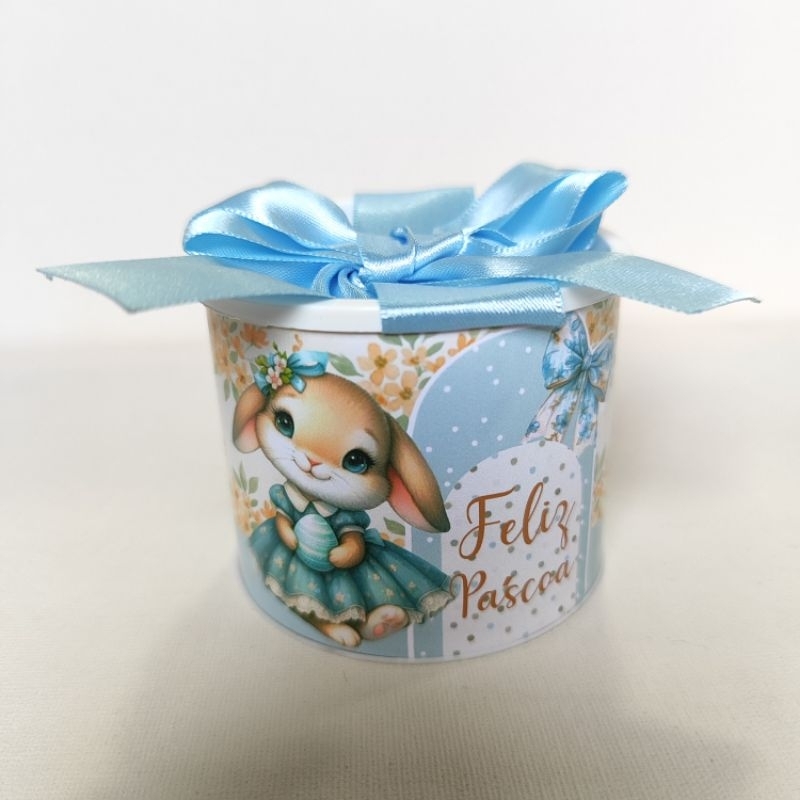 Tubolatas Personalizadas 5x6- Páscoa Azul-Lembrancinha Maternidade/Festa Infantil/ Chá de bebê - DIVERSOS TEMAS