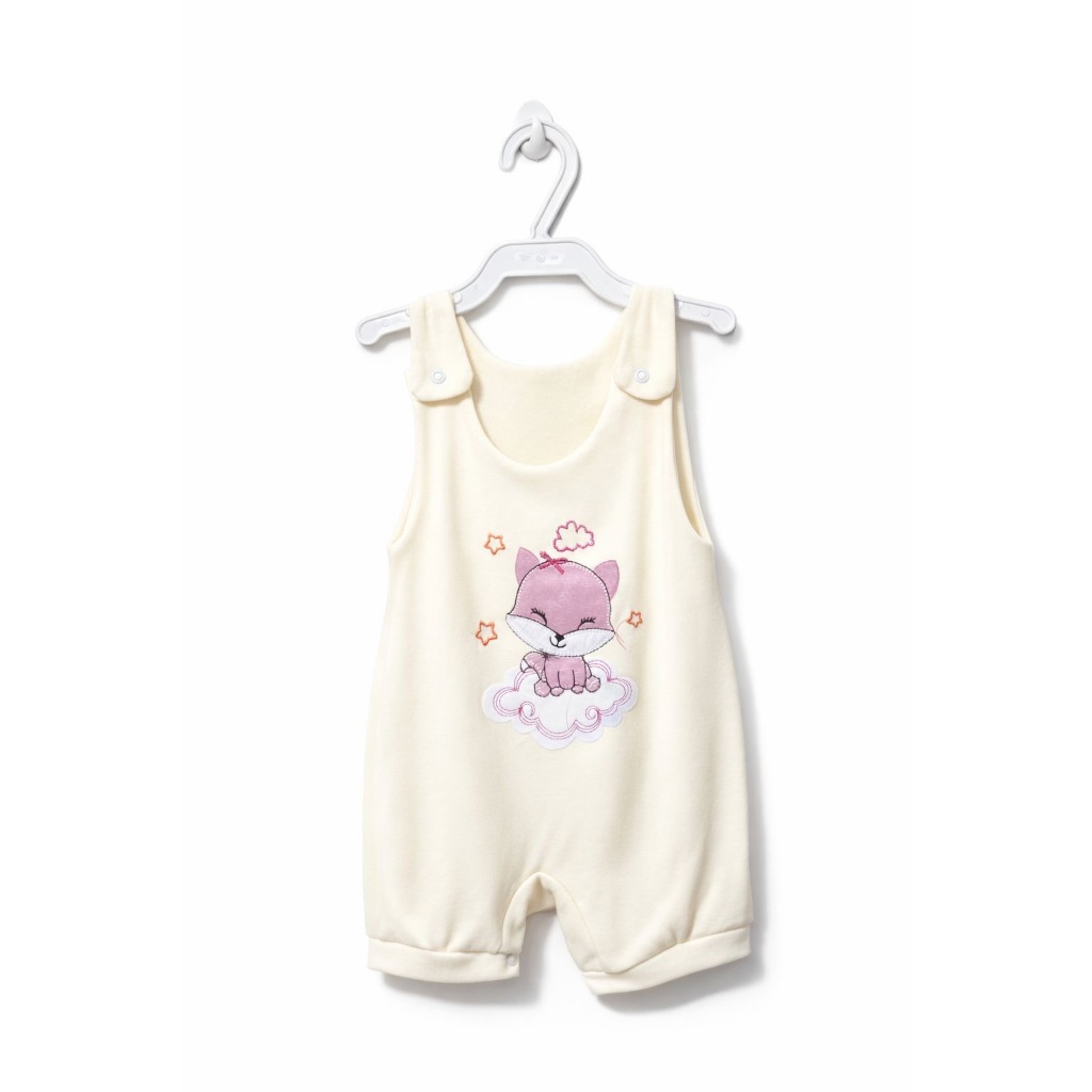 Body ou Jardineira Estilo Banho de Sol Estampado Bebê para Verão 100% Algodão, Leve e Confortável