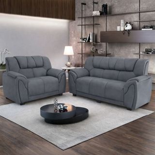Conjunto de Sofá 2 e 3 Lugares Moscou Flash Paraná em Oferta na Shopee