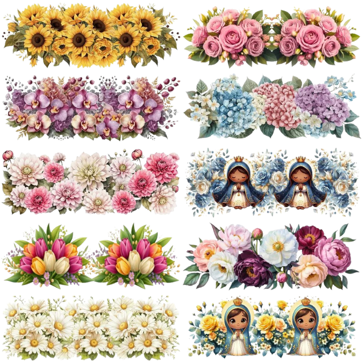 DTF Transfer Termocolante Imagem Textil Estampa Personalizada Para Tecido Em Alta Qualidade