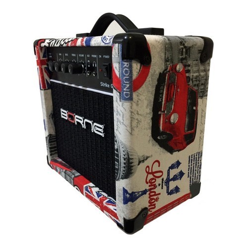 Amplificador Borne Cubo Para Guitarra Strike G30 London 15w em Oferta na Shopee