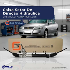 Caixa Direção Hidráulica Nova Gm Vectra 2006 2007 2008 2009 Chevrolet Astra Zafira Vectra