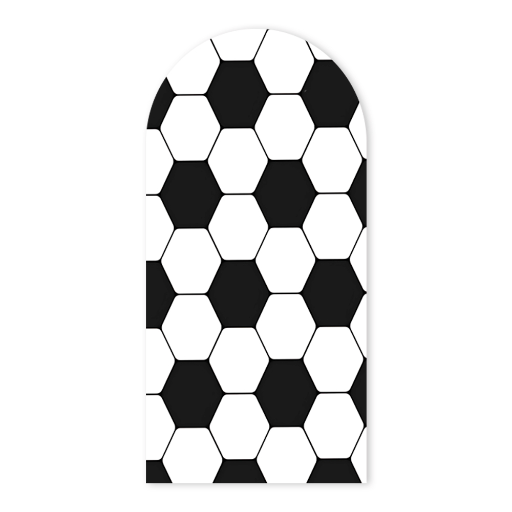 Capa Sublimada Painel Romano Tema Futebol Campo Jogo Decoração Festa Aniversário Oferta Promoção