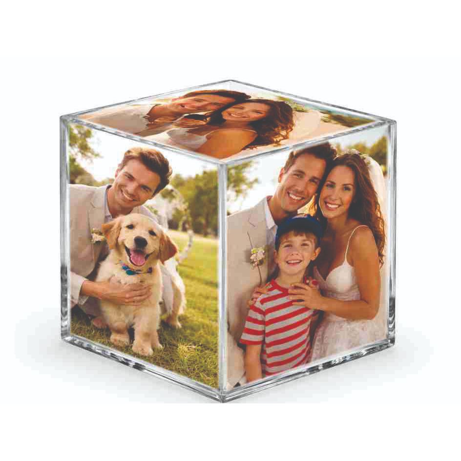 Foto Cubo Personalizado com foto 9 cm Grande