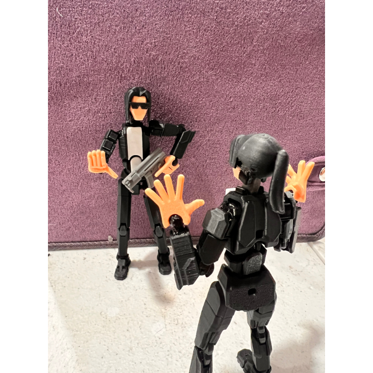 Kit 2 Óculos de Sol para Dummy 13 Acessórios - Impressão 3D