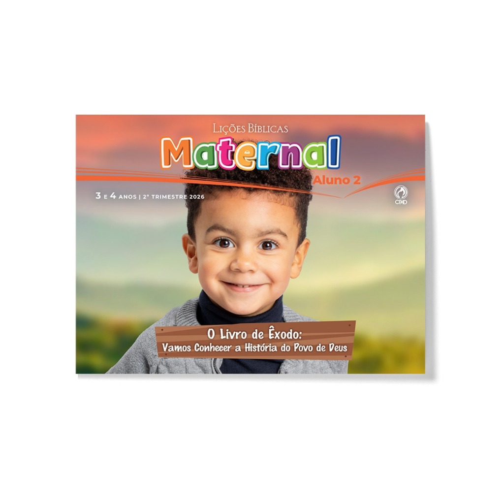 Revista Lições Bíblicas | 2º Trimestre 2026 - Maternal Aluno