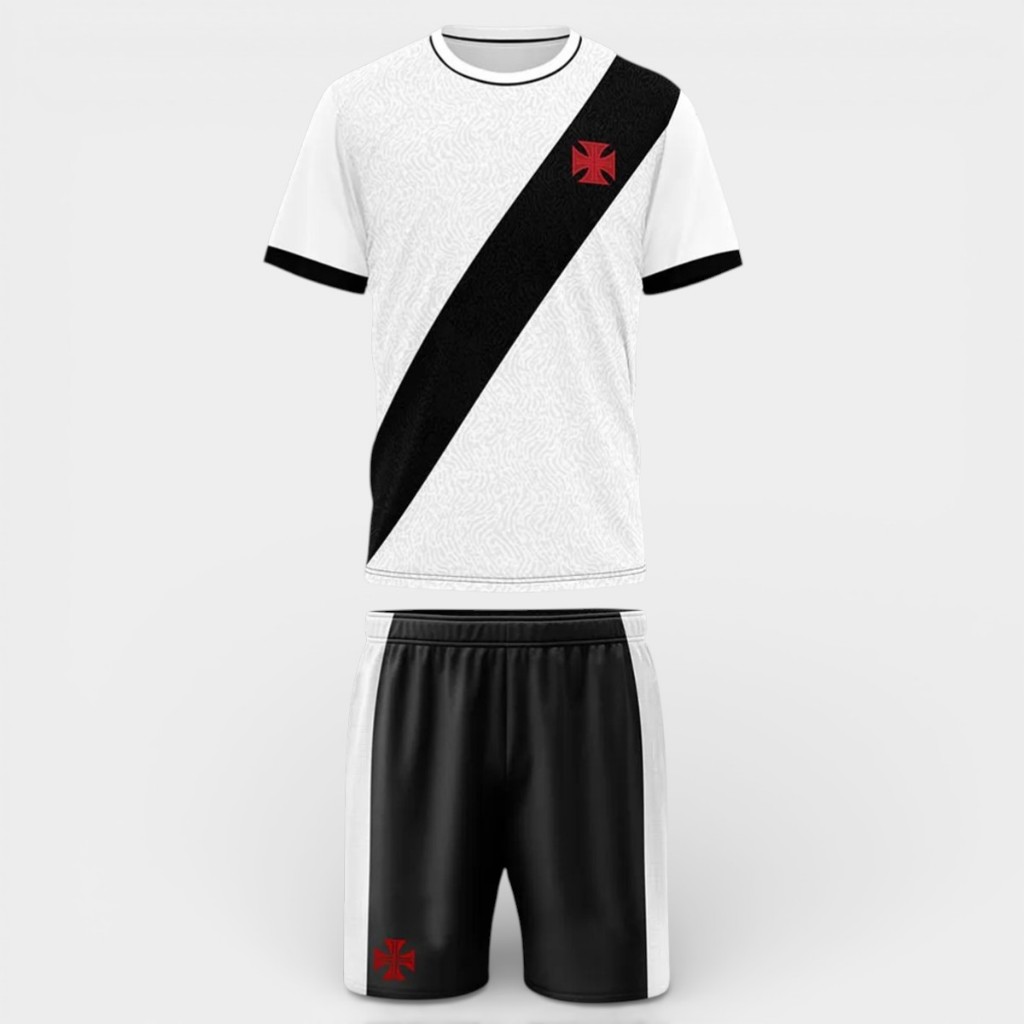Kit Mini Craque Toy Vasco da Gama Infantil - Preto e Branco