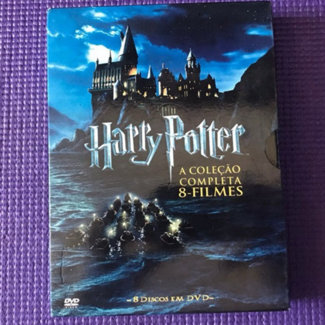 Box DVD Harry Potter: A Coleção Completa 8 Filmes