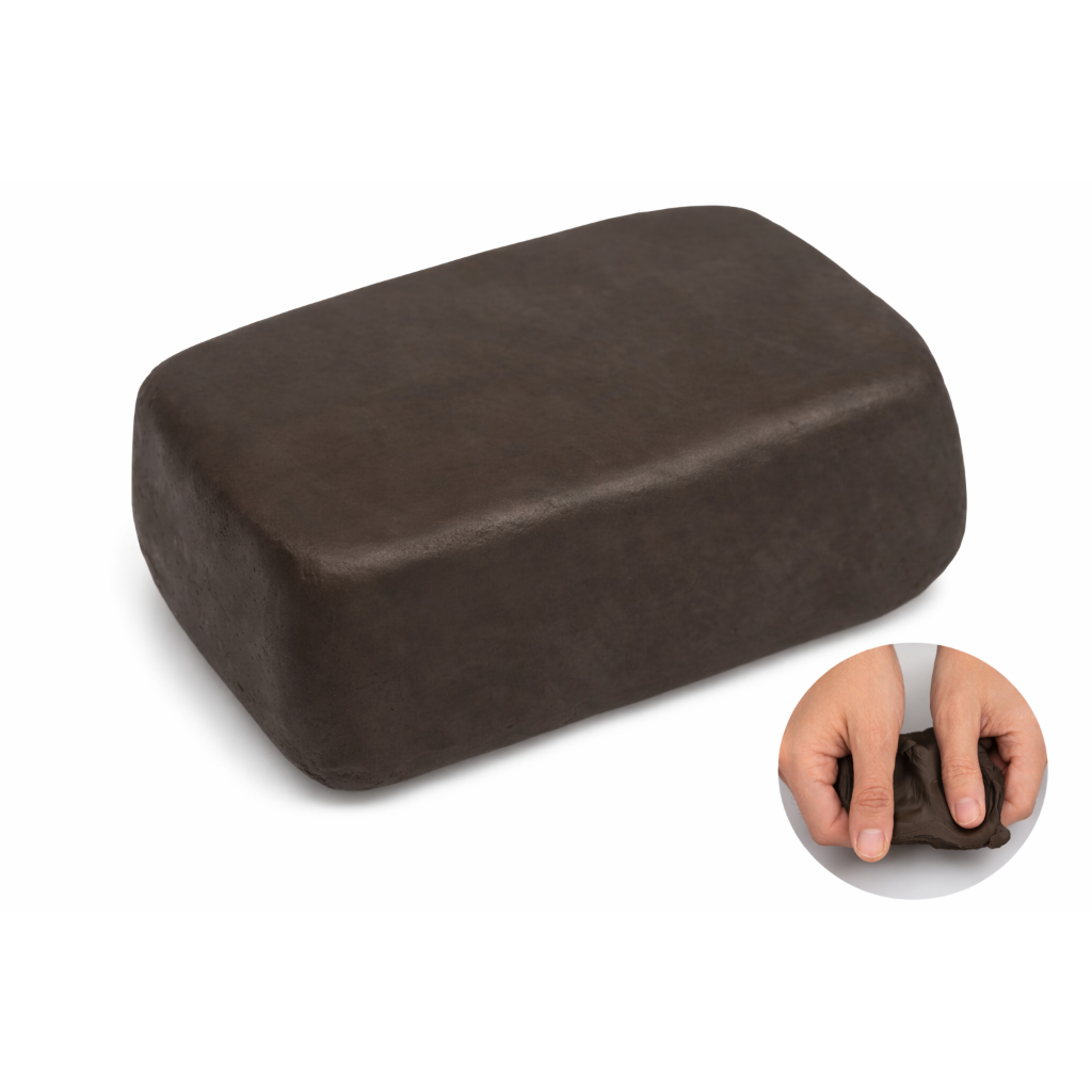 900 gramas Argila Escolar Natural Modelar para esculturas, artesanato em Oferta na Shopee