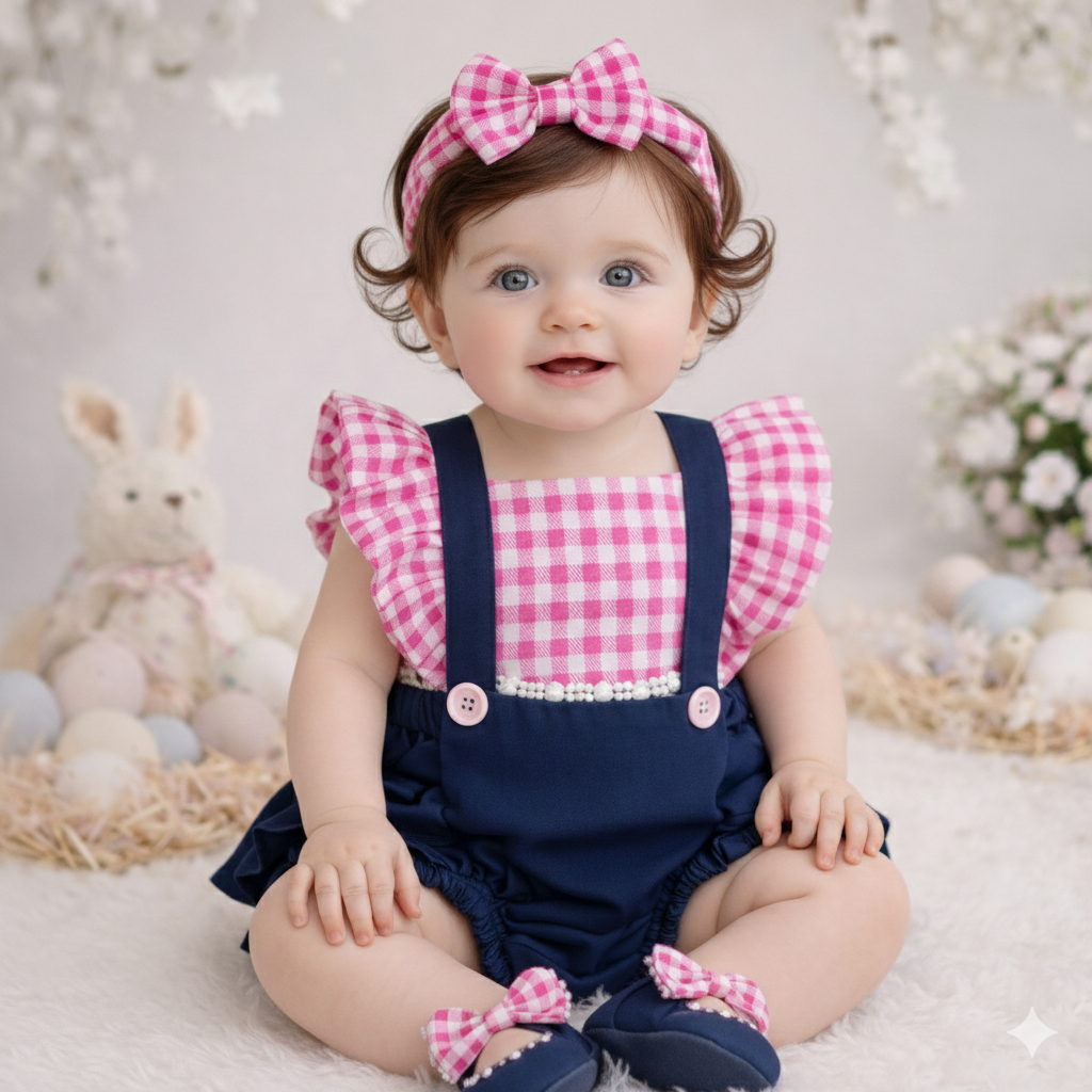 Jardineira Body Mesversário Romper Bebê Xadrez Festa Caipirinha Mesversario Fazendinha Fazendeira em Oferta na Shopee