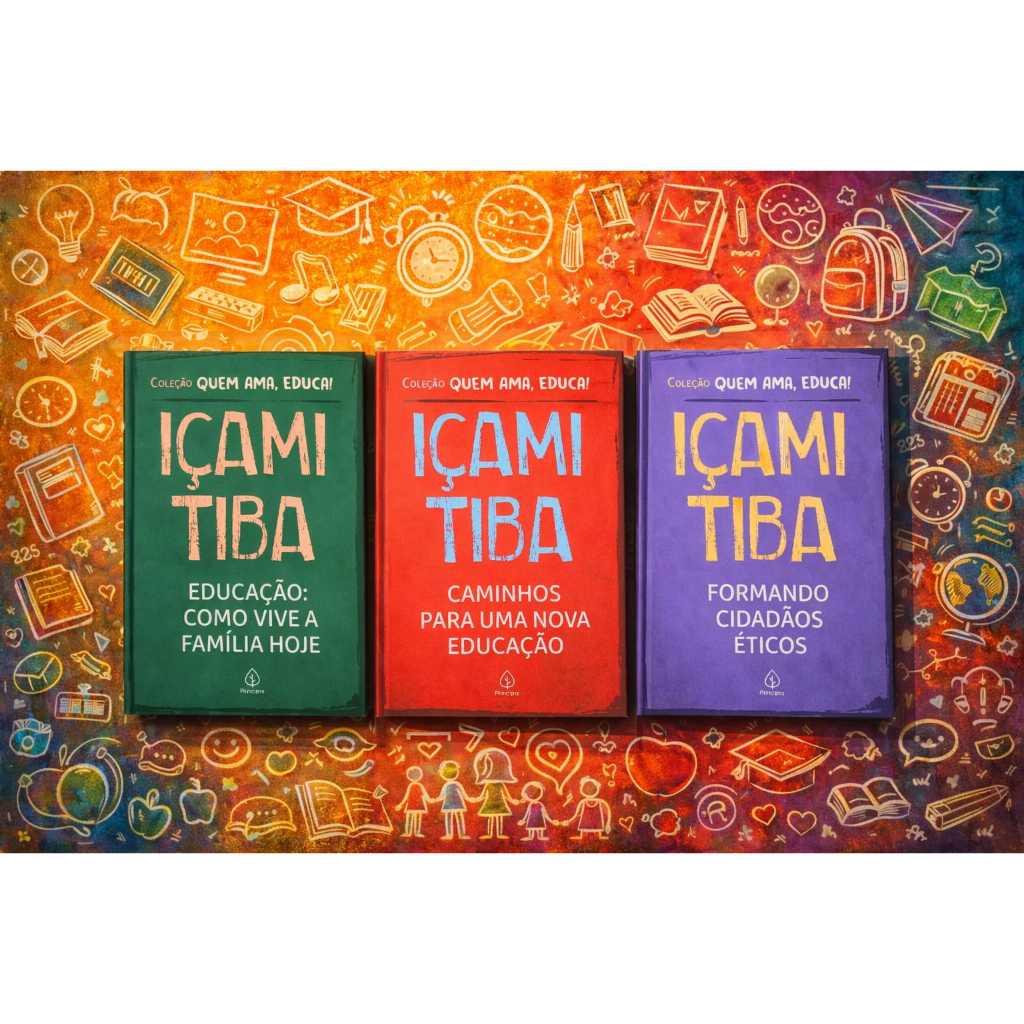 Kit 3 livros Içami Tiba – Coleção Quem Ama, Educa! (3 Livros)  Um kit indispensável para pais e educadores