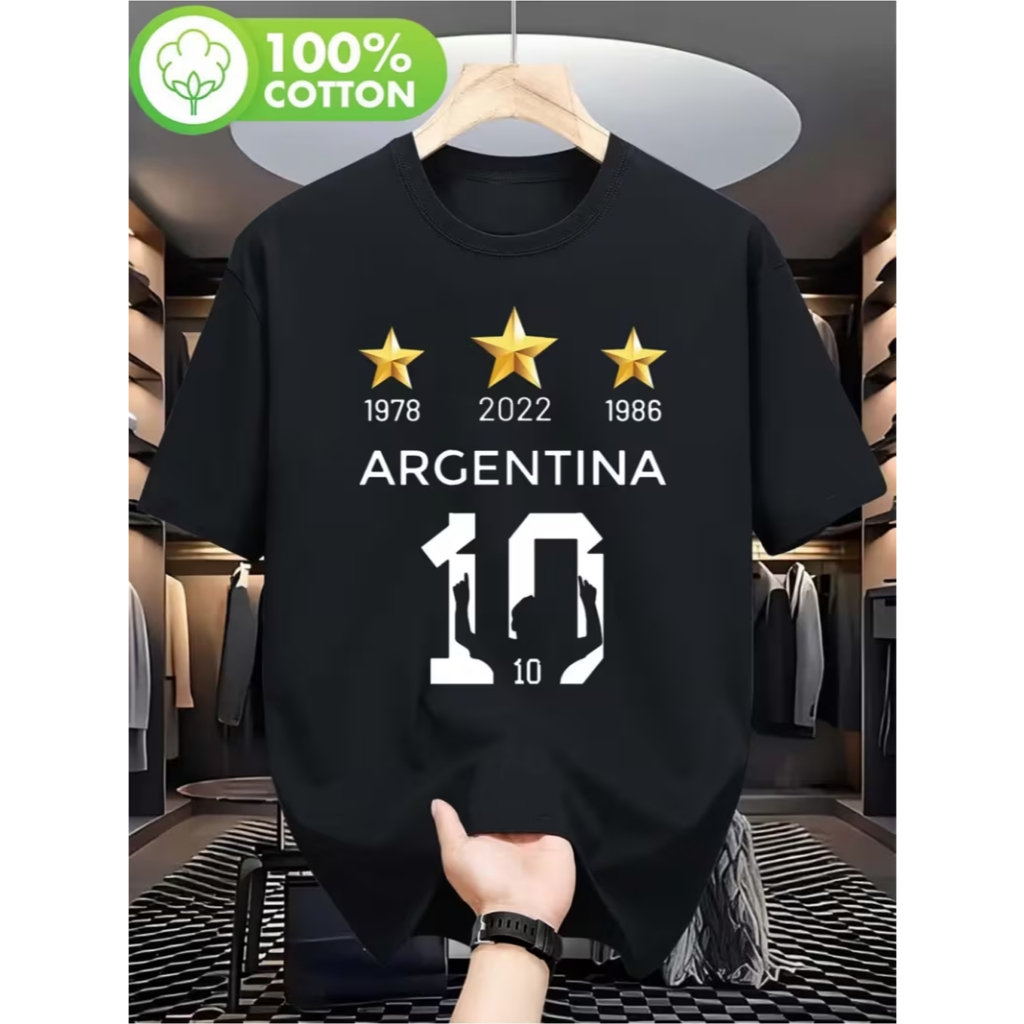 CAMISETA BASICA MASCULINA ALGODÃO PREMIUM ARGENTINA VARIOS MODELO