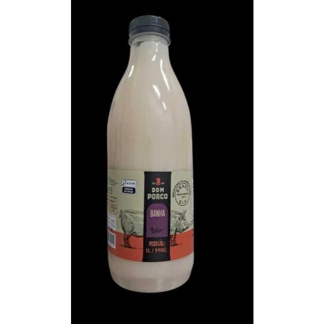 BANHA DE PORCO GORDURA 100% NATURAL