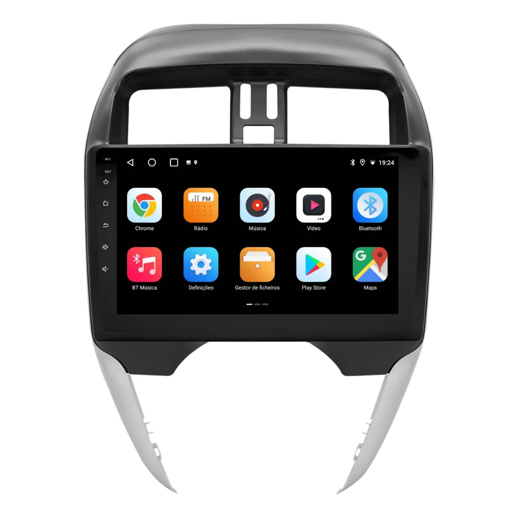 Multimidia 9 Polegadas Nissan March Versa 2015 Á 2020 Android Carplay