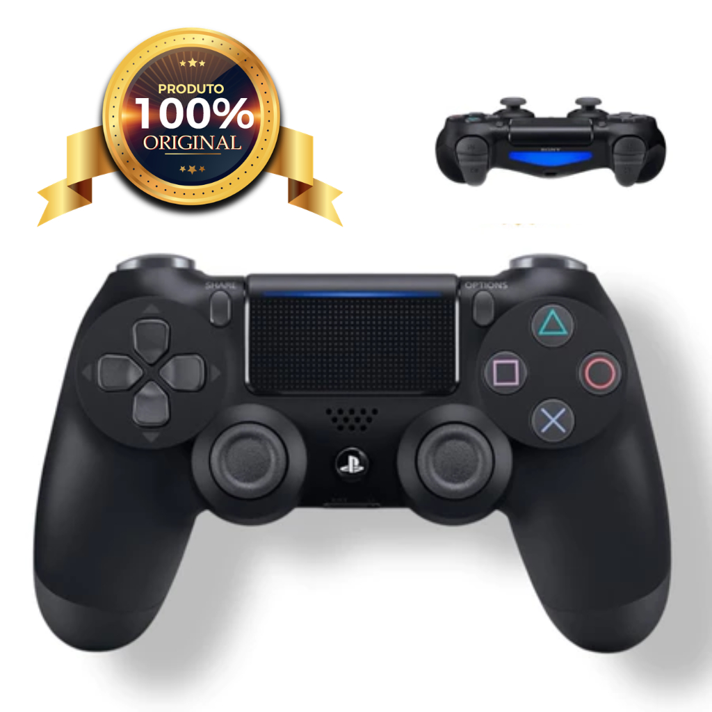 Controle PS 4 - Original - Produto SEMINOVO com 90 dias de garantia em Oferta na Shopee