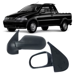 Retrovisor Strada Fire 2001 2002 2003 2 Portas S/controle