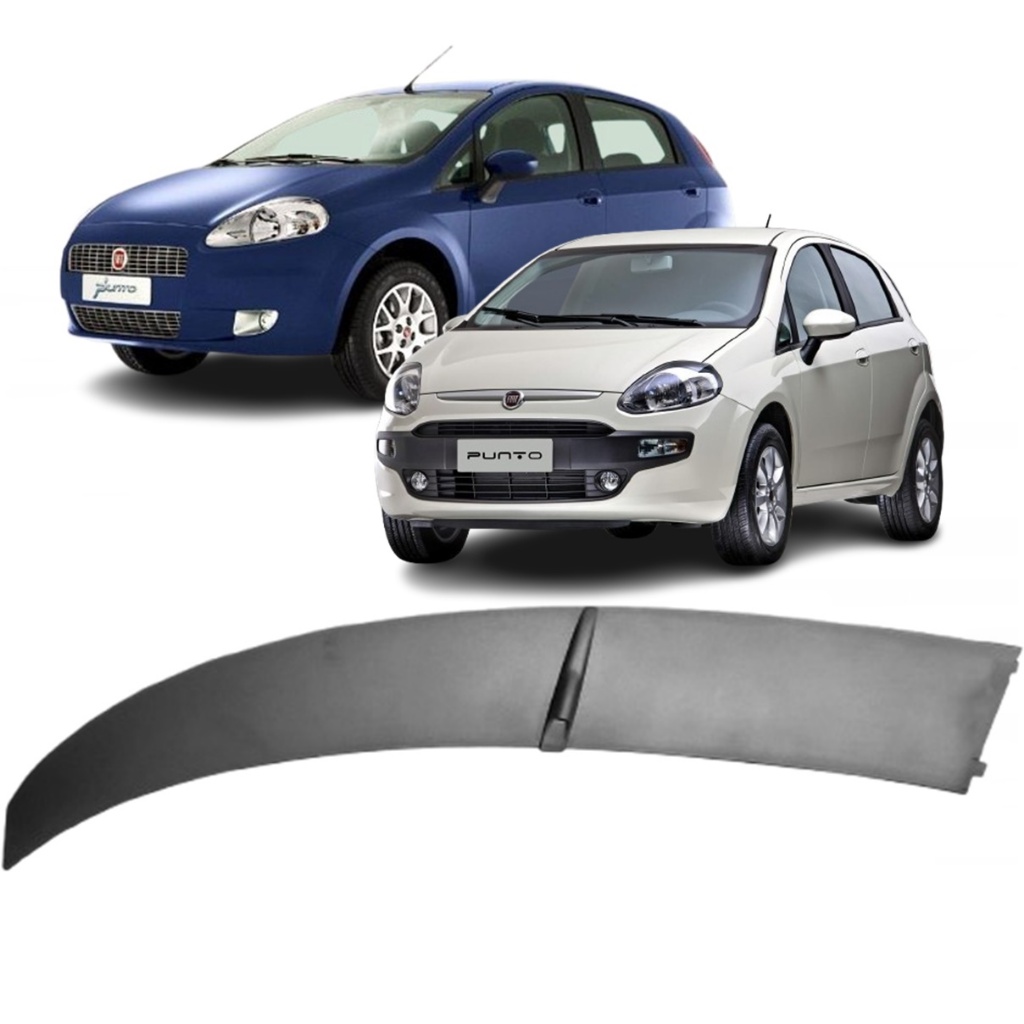 Moldura Churrasqueira Fiat Punto 2007 Até 2016 Esquerda Acabamento