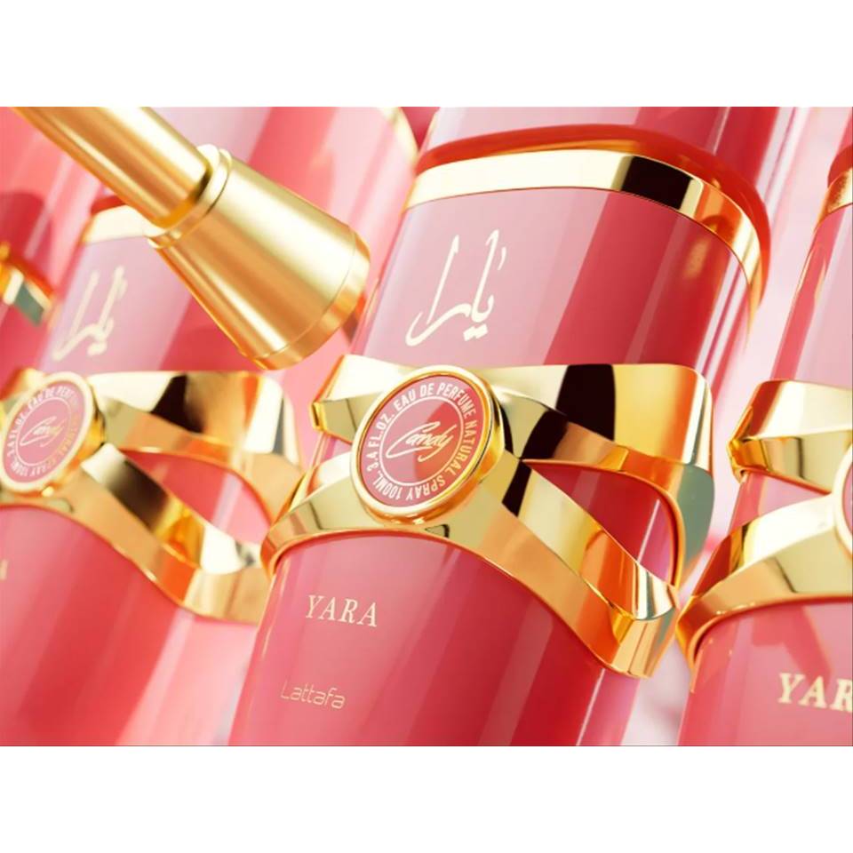 Perfume Feminino Árabe YARA CANDY 100ml - YARA CANDY Original