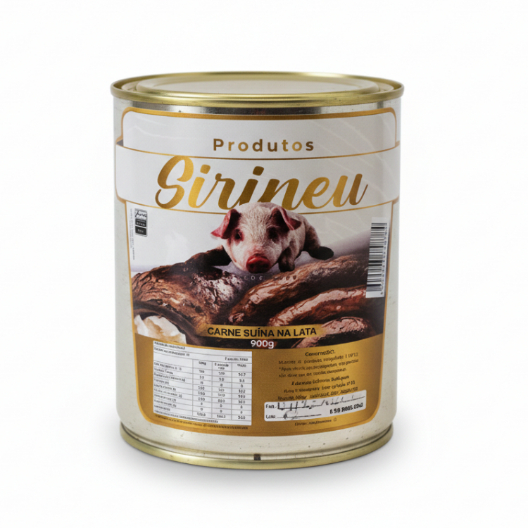 Carne Suína na Lata 900g em Oferta na Shopee