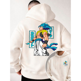 Moletom Masculino Dragon Ball Blusa de Frio Masculina Moletom Canguru Masculino Grosso