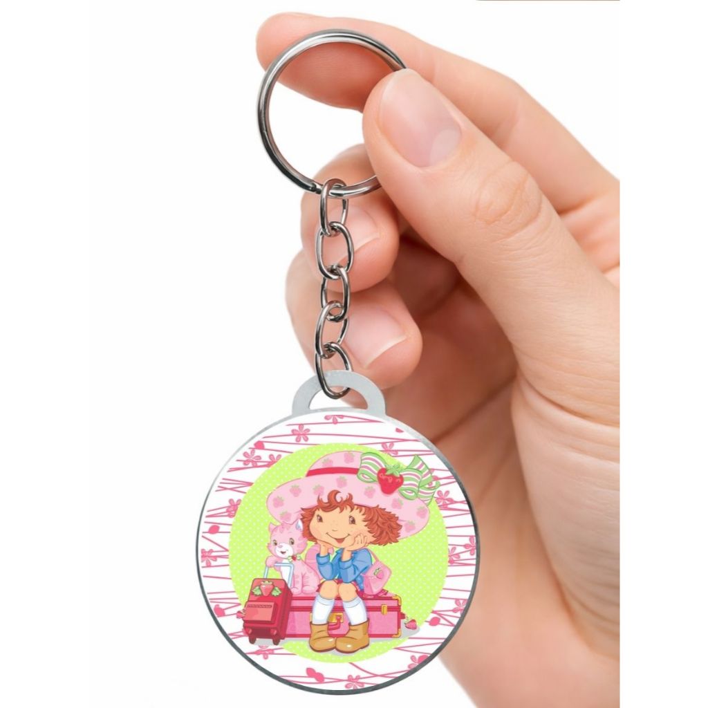 Chaveiro personalizado Moranguinho *resinado