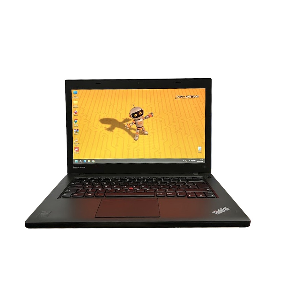 Notebook Lenovo Thinkpad T440 Core I5 4gb Ram 120gb Ssd Preto