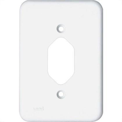 Placa 4x2 1 Tomada Nova - Radial Pollar — imagem 2 de 2