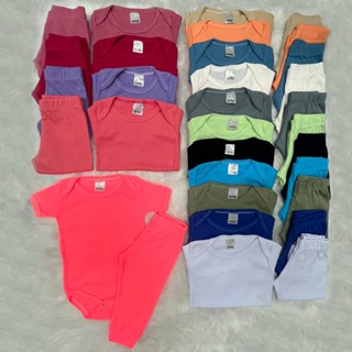 Conjunto Meia-Estação Body + Calça Pagão Unissex - RN a 3 anos (Verão-Inverno) em Oferta na Shopee