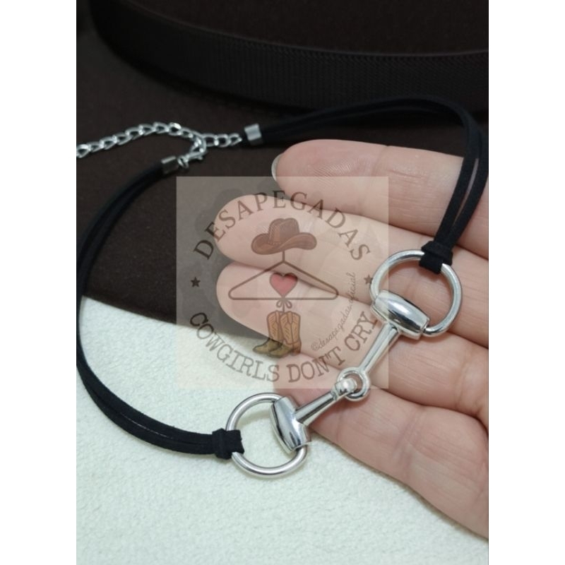 Colar feminino Chocker country bridão inspiração boiadeira moda country feminina moda western