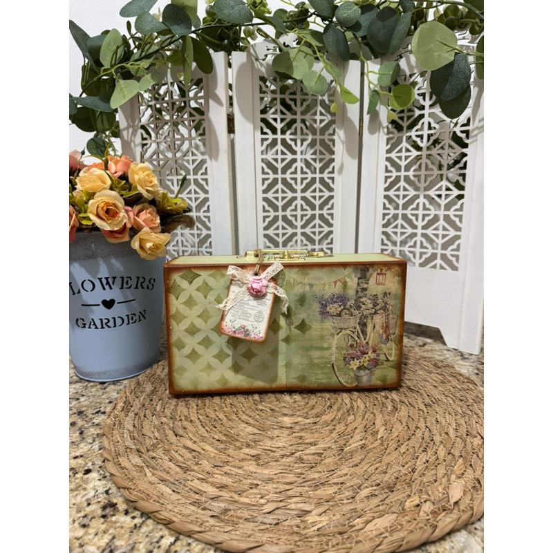 Maleta para decoração tamanho (P)