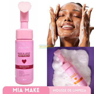 Mia Make Sabonete Mousse De Limpeza Rosa Mosqueta/Vitamina C 150ml Cada em Oferta na Shopee