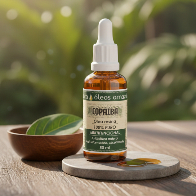 Óleo Resina de Copaíba 50ml 100% Puro. em Oferta na Shopee