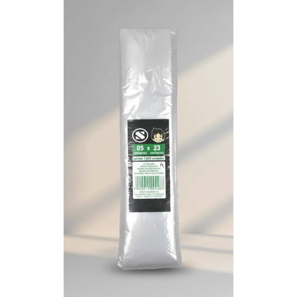 1.000 Saco Geladinho Sacole 04x23 Saco Plastico P/ Talher em Oferta na Shopee