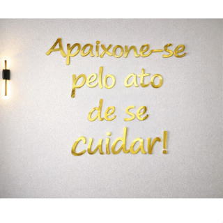 Frase A Vida É Feita De Cores Escolha A Sua + Esmalte Salão de Beleza Nails Designer em MDF e Acrílico Espelhado em Oferta na Shopee