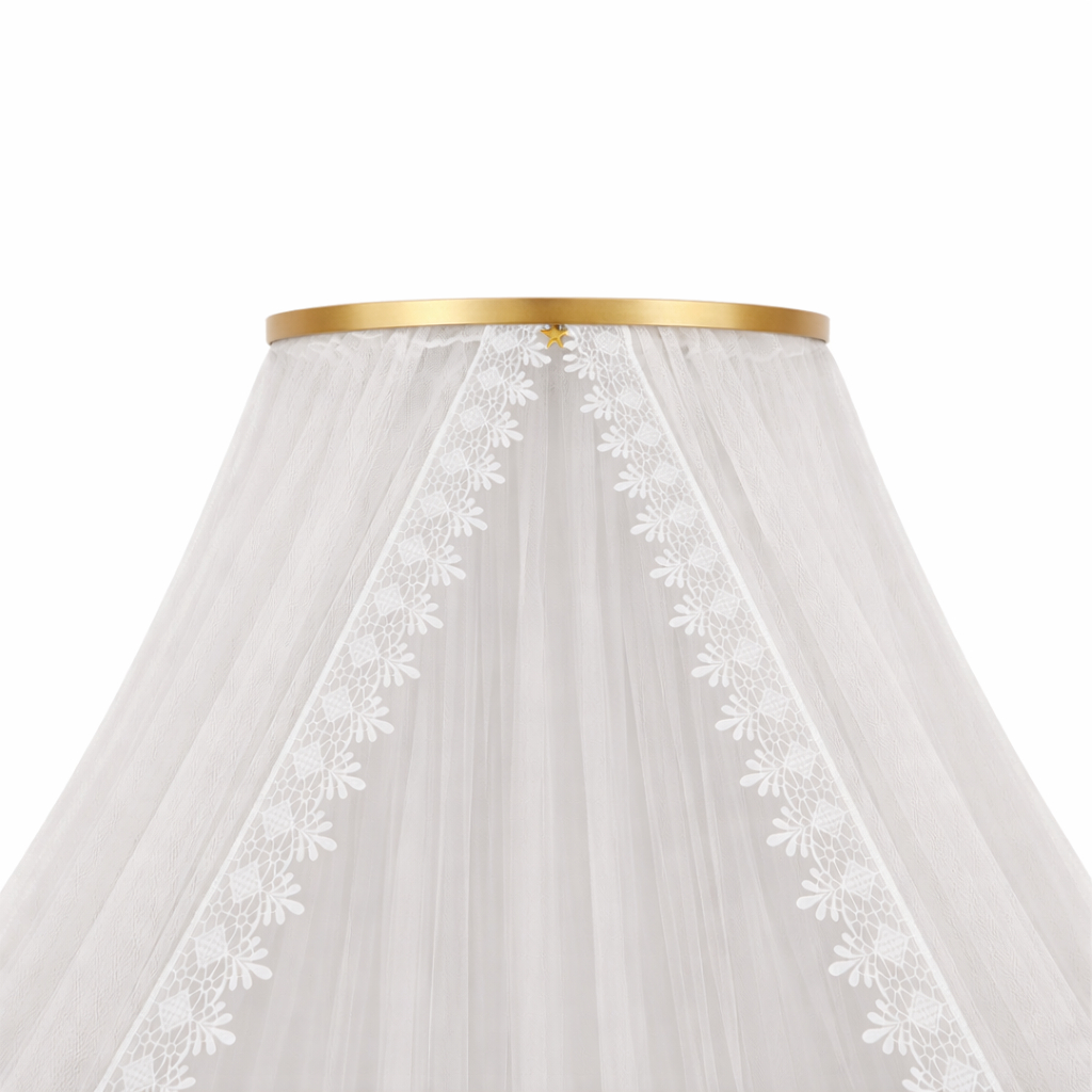 Dossel com mosquiteiro tule para cama de solteiro e casal