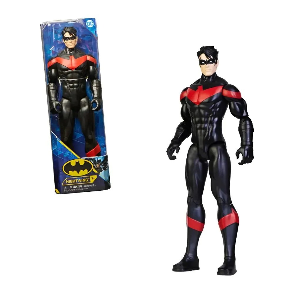 Boneco Asa Noturna 30cm Nightwing Articulado Dc 2403 Sunny
