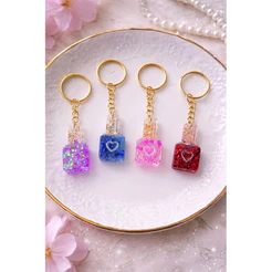 KIT CHAVEIRO ESMALTE EM RESINA MIMO 12/24/36/48 LEMBRANÇA MIMO PARA CLIENTE NAIL DESIGN