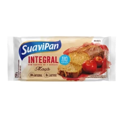 Bolo Integral Zero Açúcar Sabor Maçã 250g