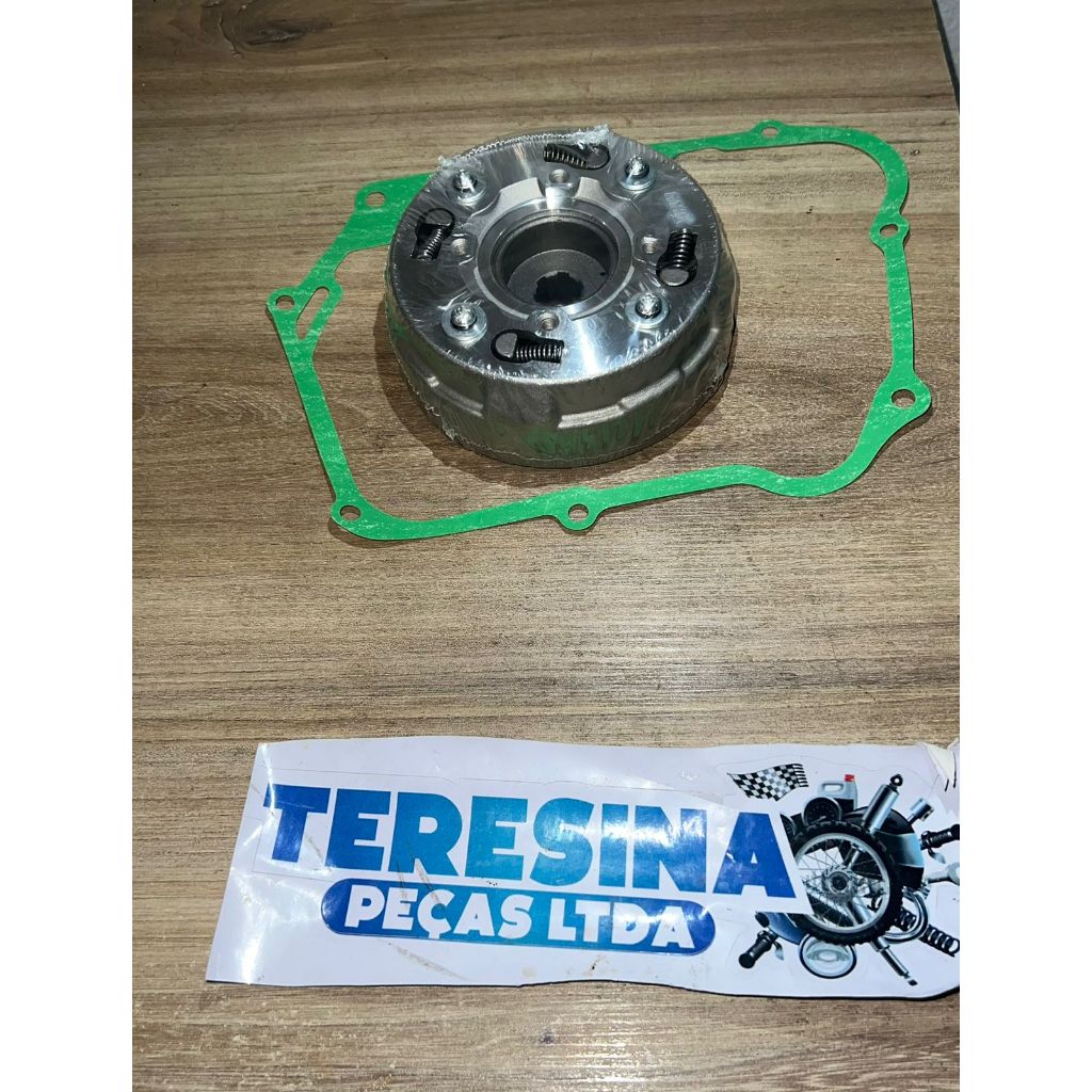 Kit Embreagem Completa +Junta Moto Dafra Zig 50 E Super 50 Ray 50cc Jonny Hype Meet 50 Bravax F2 Bull Krc 50 Soft 50cc