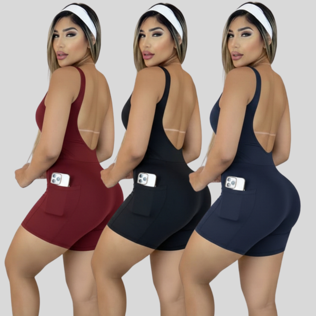 KIT 3 OU 1 MACAQUINHOS FITNESS COM BOLSO FEMININO DRY FIT