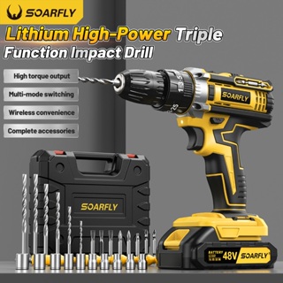 Parafusadeira Furadeira 48V 2 Baterias Com Maleta e Acessórios Completo em Oferta na Shopee