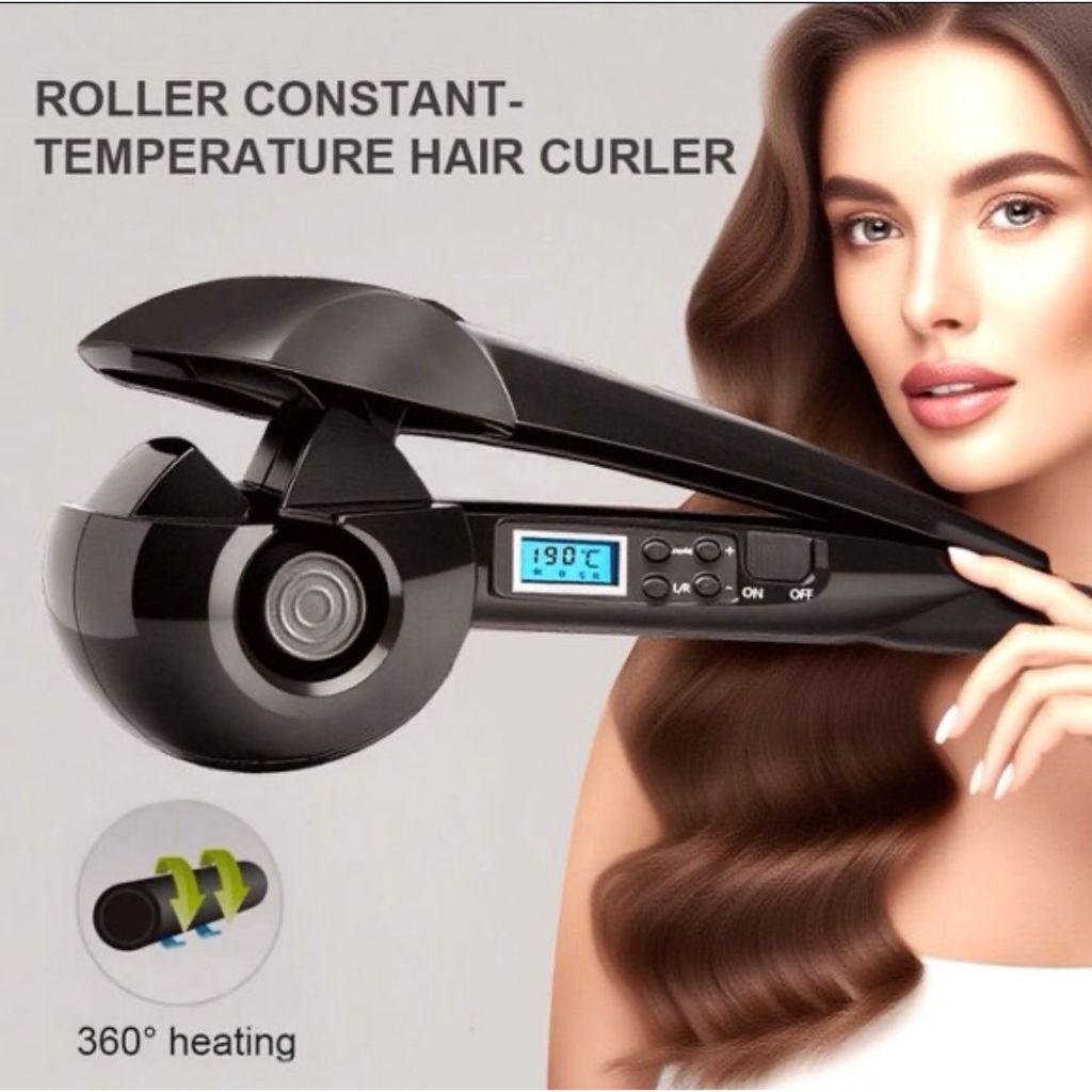 Modelador Digital Modelador Capilar Ondas Cachos Automático Profissional em Oferta na Shopee