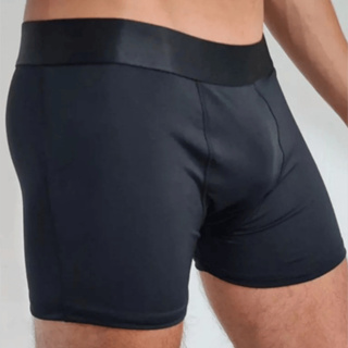 Kit com 10 Cuecas Boxer Adulto Microfibra Preta Premium. em Oferta na Shopee