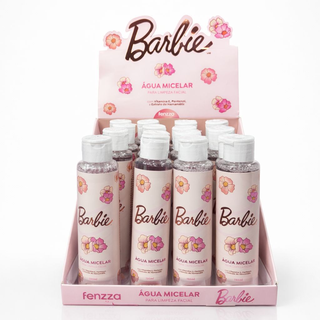 BOX Água Micelar Lançamento Barbie -Fenzza