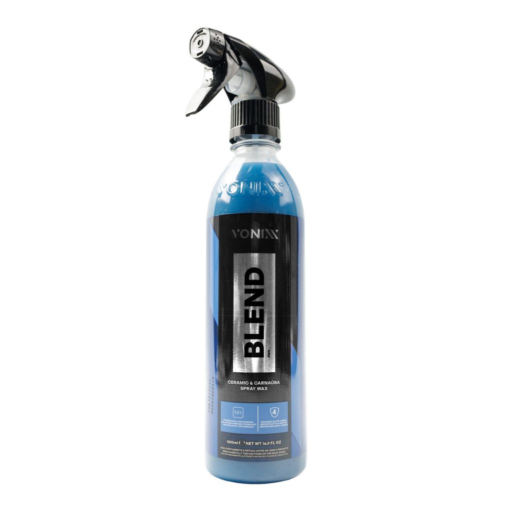 Cera Blend Spray Vonixx Carnaúba Sílica SiO2 Hidrorrepelência 500ml