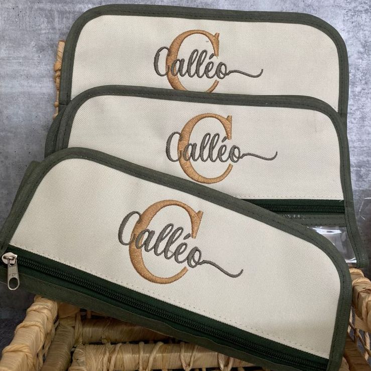 Kit 3 Saquinhos Organizadores para Maternidade Personalizados Roupinhas de Bebê,Mala