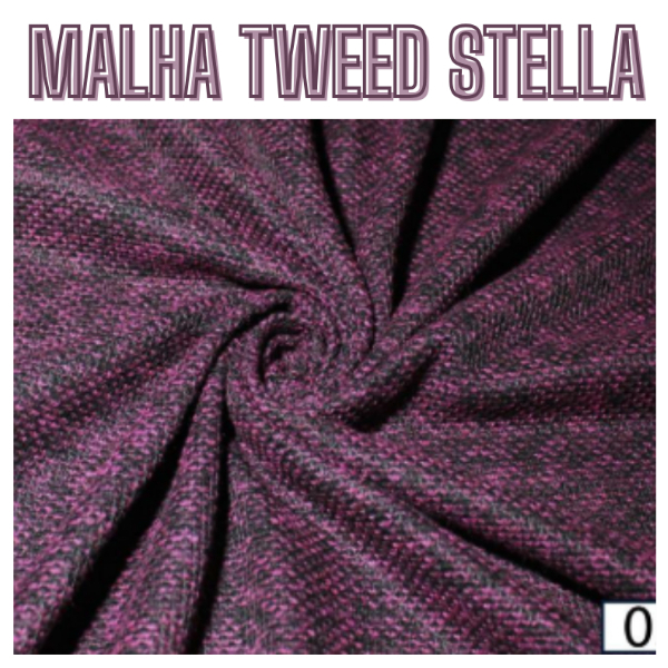MALHA TWEED STELLA – ELEGÂNCIA E CONFORTO EM CADA DETALHE