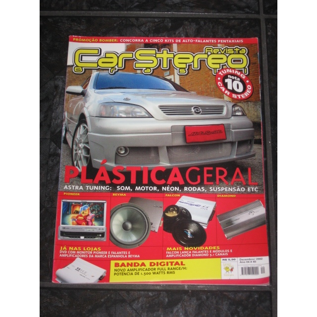 Revista Car Stereo Brasil Dez-2002 Nº 40