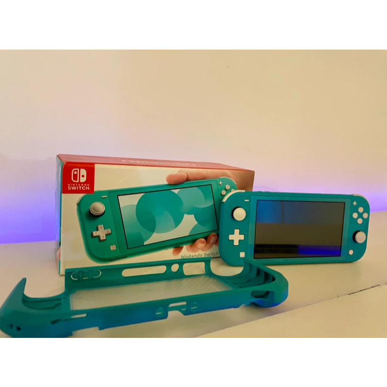 Nintendo Switch Lite Desbloqueado 256gb + PELICULA + GRIP + CASE + BRINDE